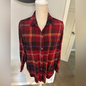Old Navy Boyfriend Flannel Shirt